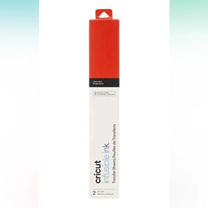NIB Red Cricut Infusible Ink Sheet